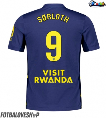 Atletico Madrid Alexander Sorloth #9 Venkovní Dres 2025-26 Krátký Rukáv